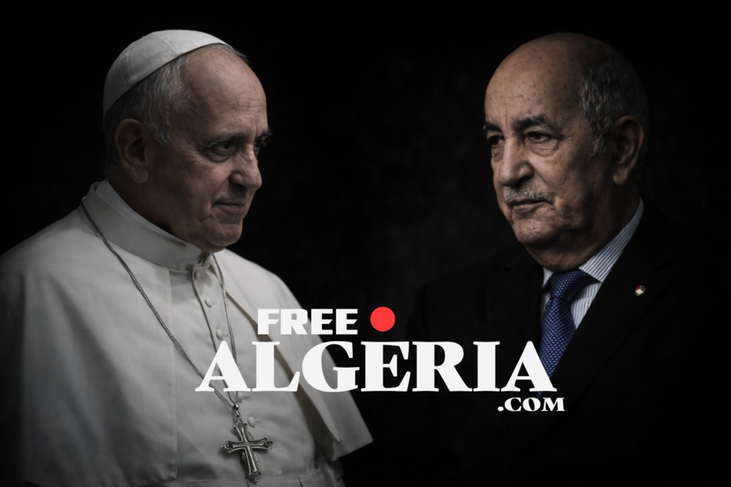 Algérie : attentat à Blida… et silence imposé Lundi 13 avril, un attentat a frappé la ville de Blida. Selon des sources sécuritaires, deux kamikazes ont déclenché leurs charges explosives devant le commissariat central. Un policier aurait été blessé. Un choc. Un signal grave. Le premier attentat de ce type dans le pays depuis 2012. Mais au lieu de transparence… le silence. Selon plusieurs informations relayées en ligne, les autorités auraient menacé toute personne partageant images, vidéos ou informations liées à l’attaque. Des arrestations auraient déjà eu lieu, sous des accusations d’« apologie du terrorisme ». Informer devient un crime Dans un moment où la population a besoin de comprendre, de voir, de savoir… la réponse semble être le contrôle. filmer devient risqué publier devient dangereux informer devient suspect Un climat qui inquiète Cet attentat intervient au même moment qu’un événement symbolique : la visite du pape, qui aurait rappelé l’importance du respect de la liberté d’expression face aux autorités algériennes. Un contraste saisissant. D’un côté, un appel à la liberté. De l’autre, un climat de restriction et de peur. Une mémoire lourde Blida porte déjà les cicatrices du passé : en 1996, deux attentats avaient coûté la vie à plusieurs personnes et fait de nombreux blessés. Aujourd’hui, l’histoire semble ressurgir… mais dans un contexte où la parole est sous pression. Free for Algeria Une société ne se protège pas en cachant la vérité. Elle se renforce en la regardant en face. Informer n’est pas un crime. Montrer la réalité n’est pas une menace. Le silence imposé ne protège personne. #FreeForAlgeria #LibertéDExpression #Algérie #Actualité